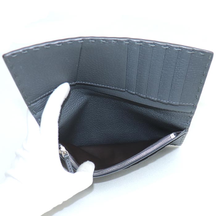 Fendi Selleria Leather Long Wallet