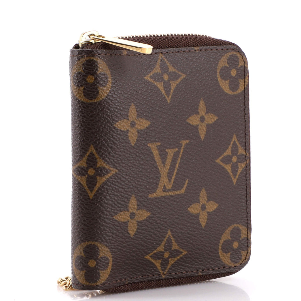 Zippy Agenda Cover Monogram Canvas Mini
