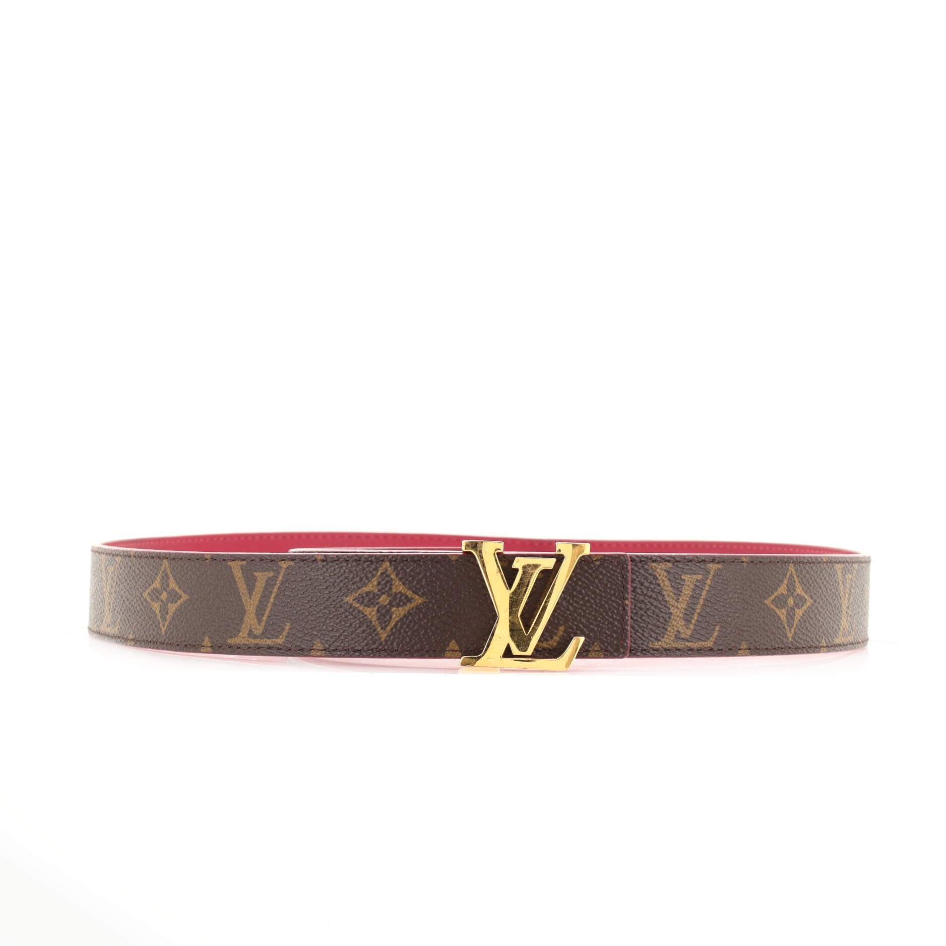 LV Initiales Reversible Belt Monogram Canvas and Leather Medium 105