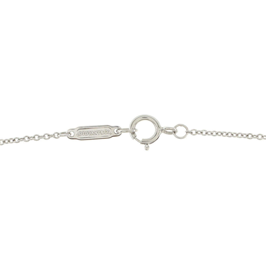 Cross Pendant Necklace 18K White Gold with Diamond