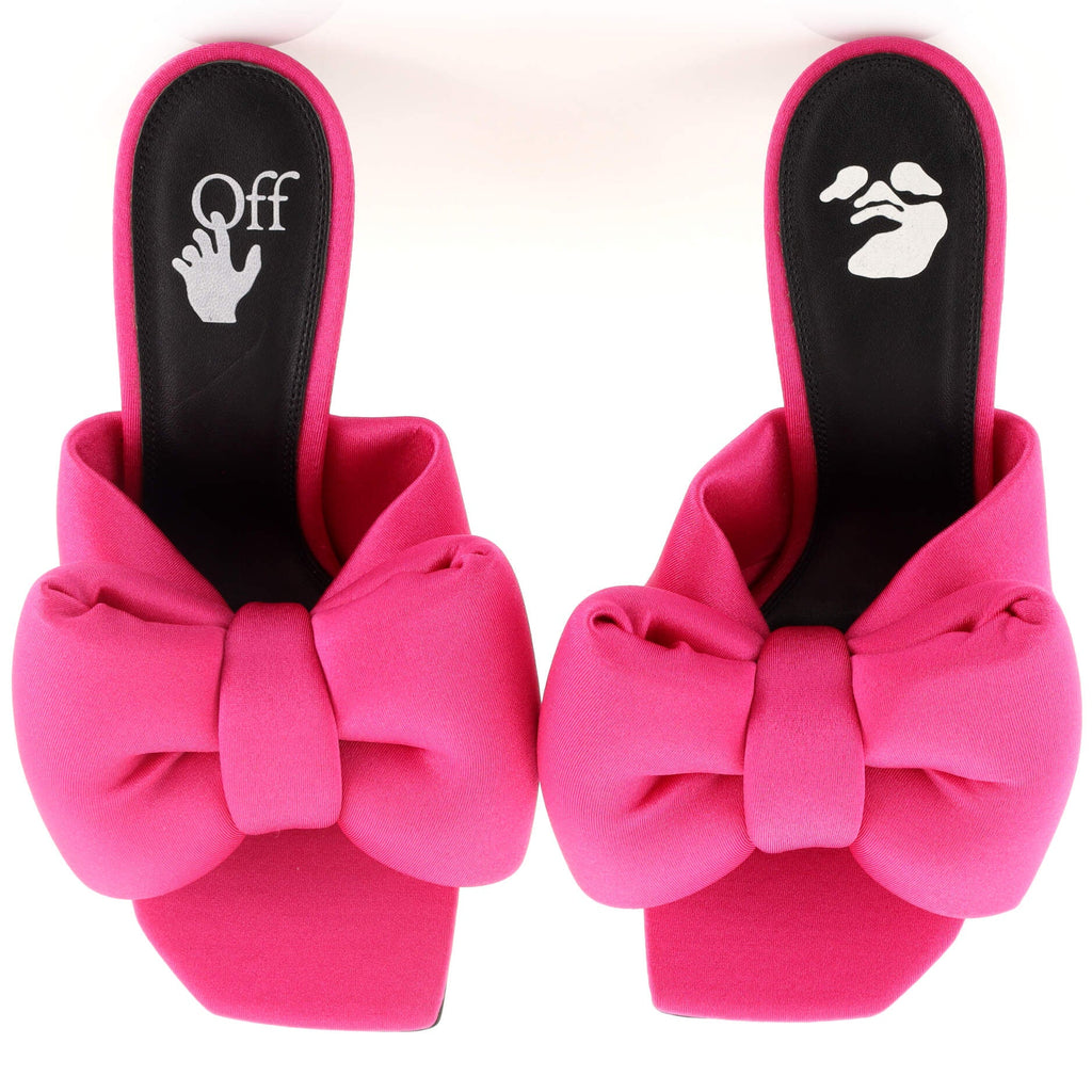 Women's Allen Bow Heeled Sandals Lycra