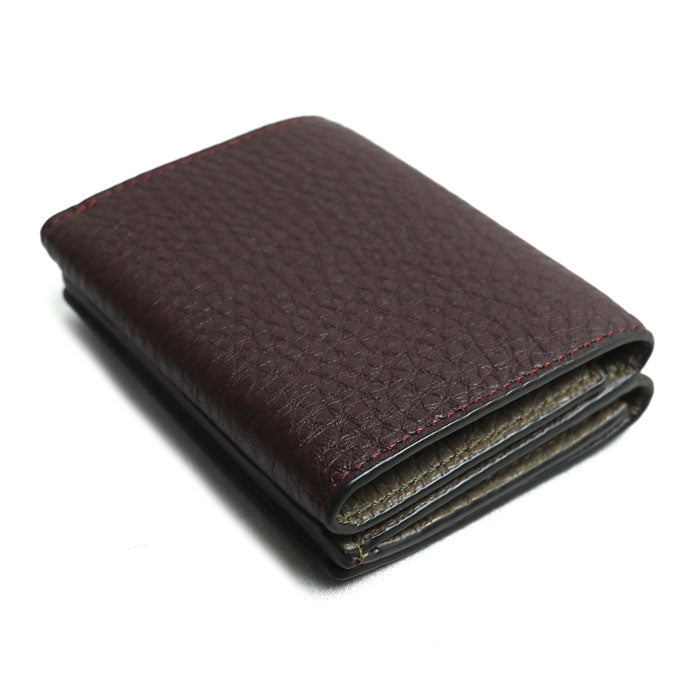 Fendi FF Logo Calfskin Compact Wallet