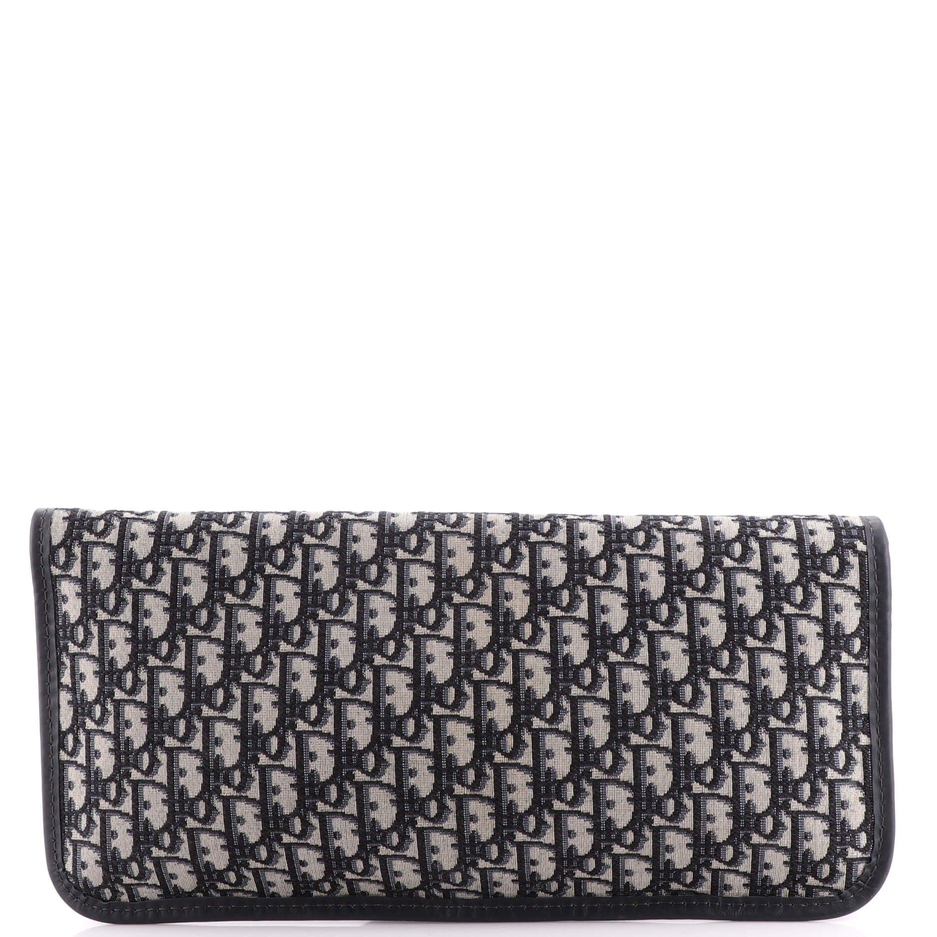 Fold Over Clutch Oblique Canvas