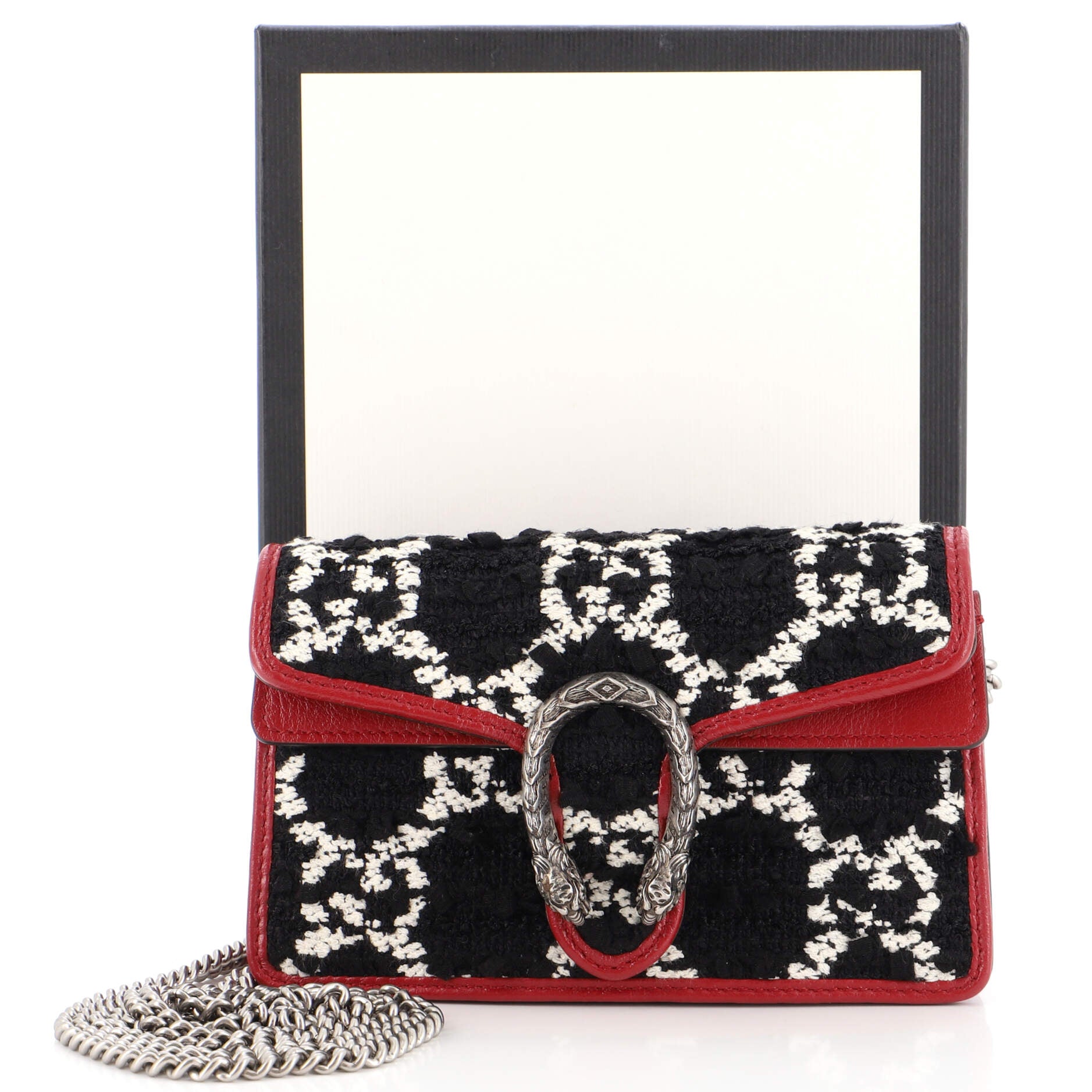 Dionysus Bag GG Tweed Super Mini