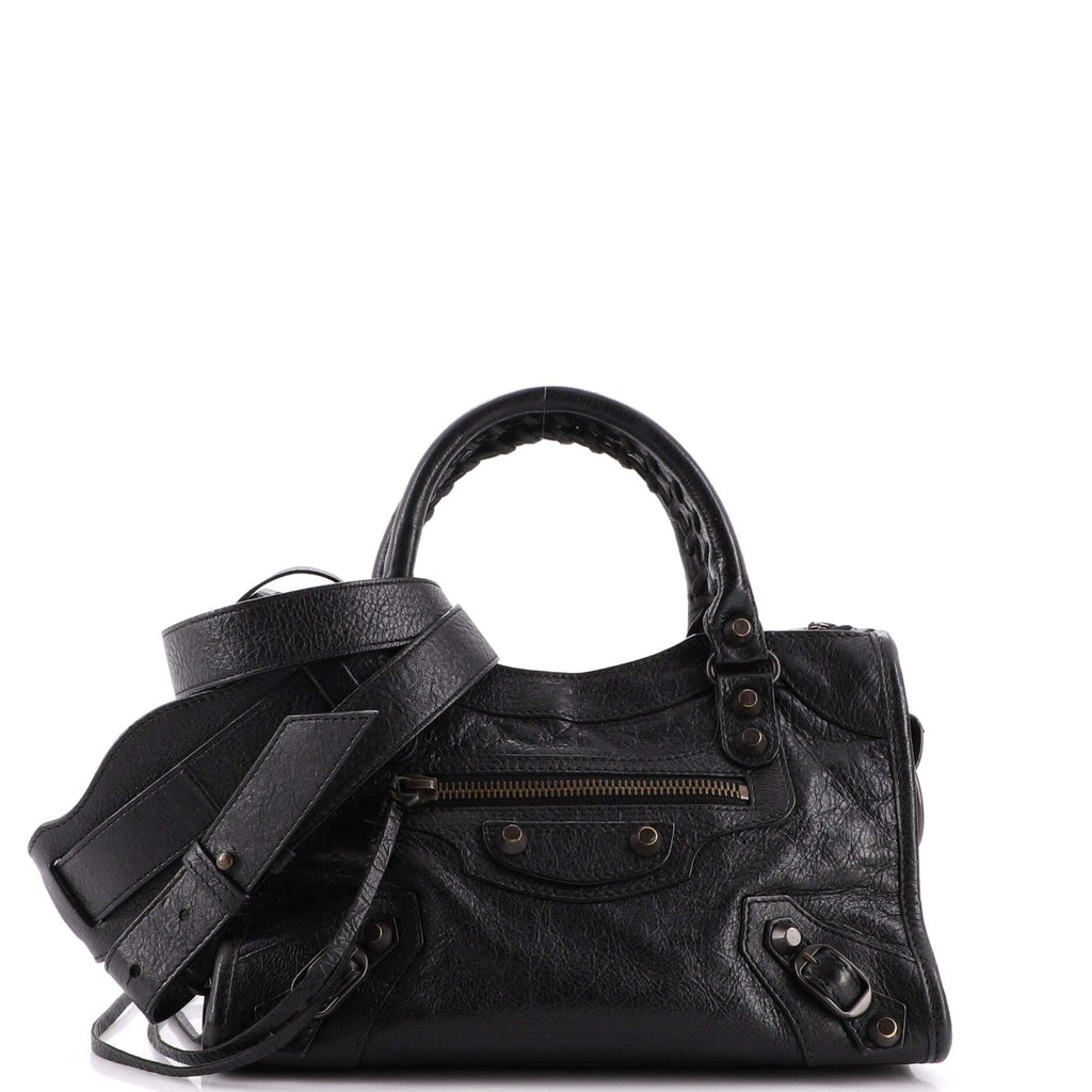 City Classic Studs Bag Leather Mini