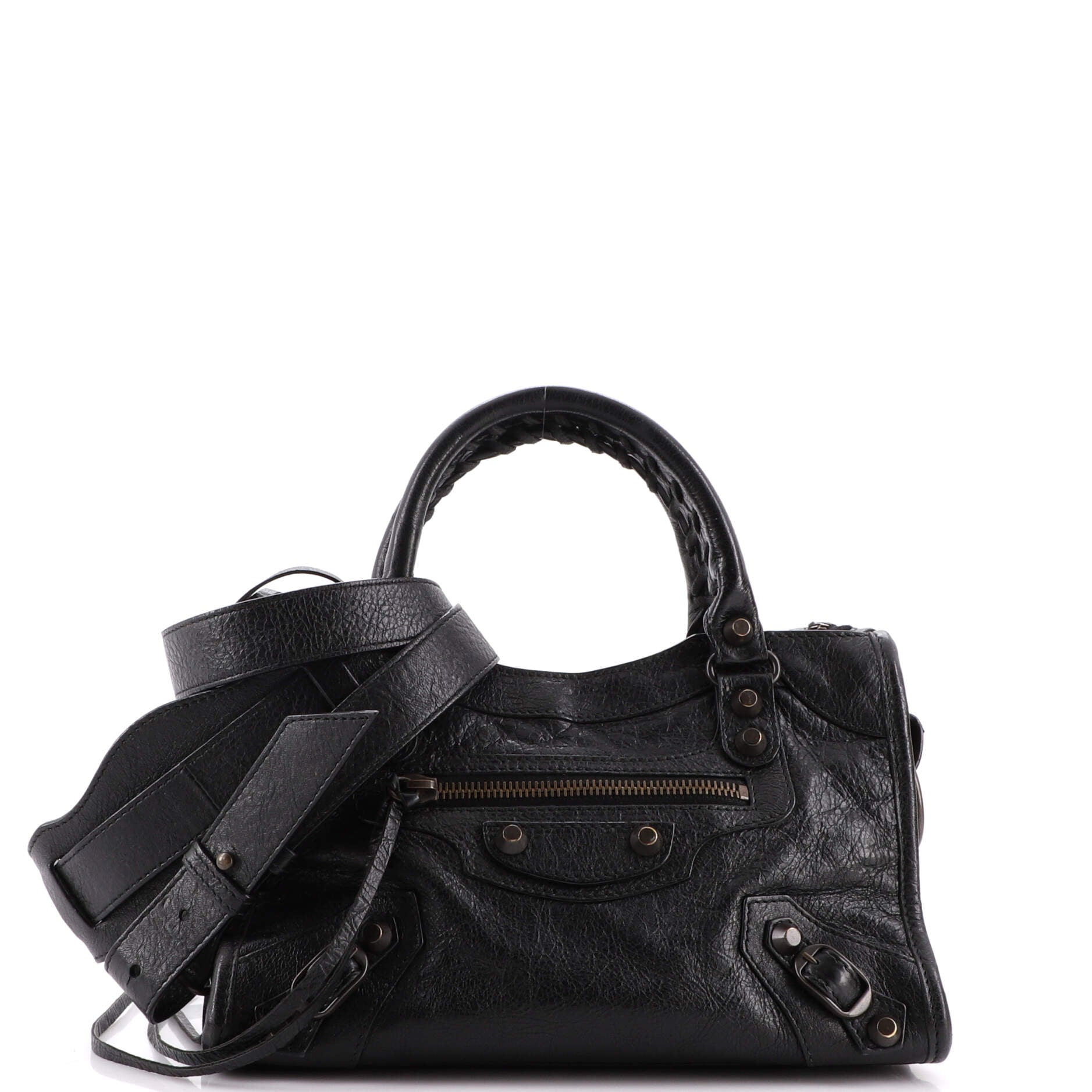City Classic Studs Bag Leather Mini