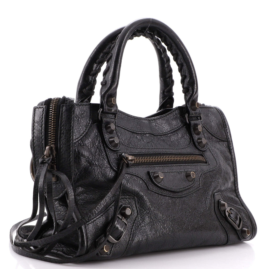 City Classic Studs Bag Leather Mini