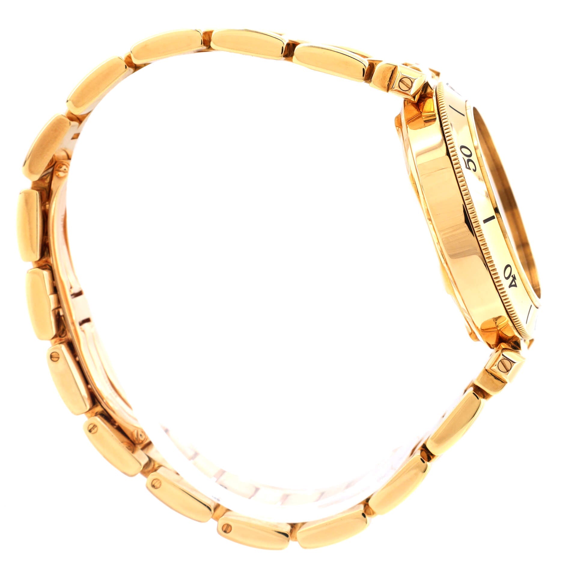 Pasha Chronograph Quartz Watch Yellow Gold 36