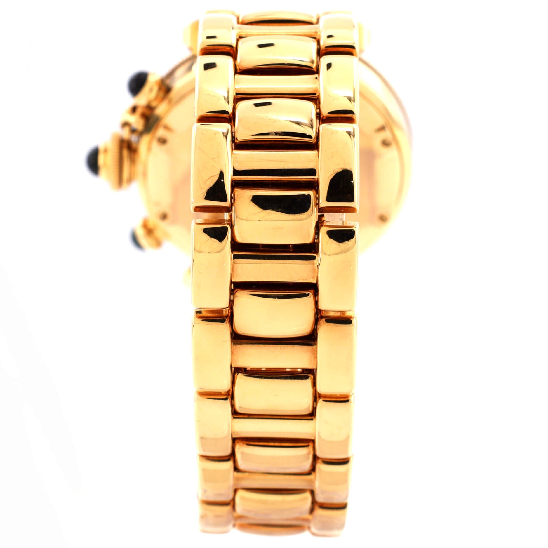 Pasha Chronograph Quartz Watch Yellow Gold 36