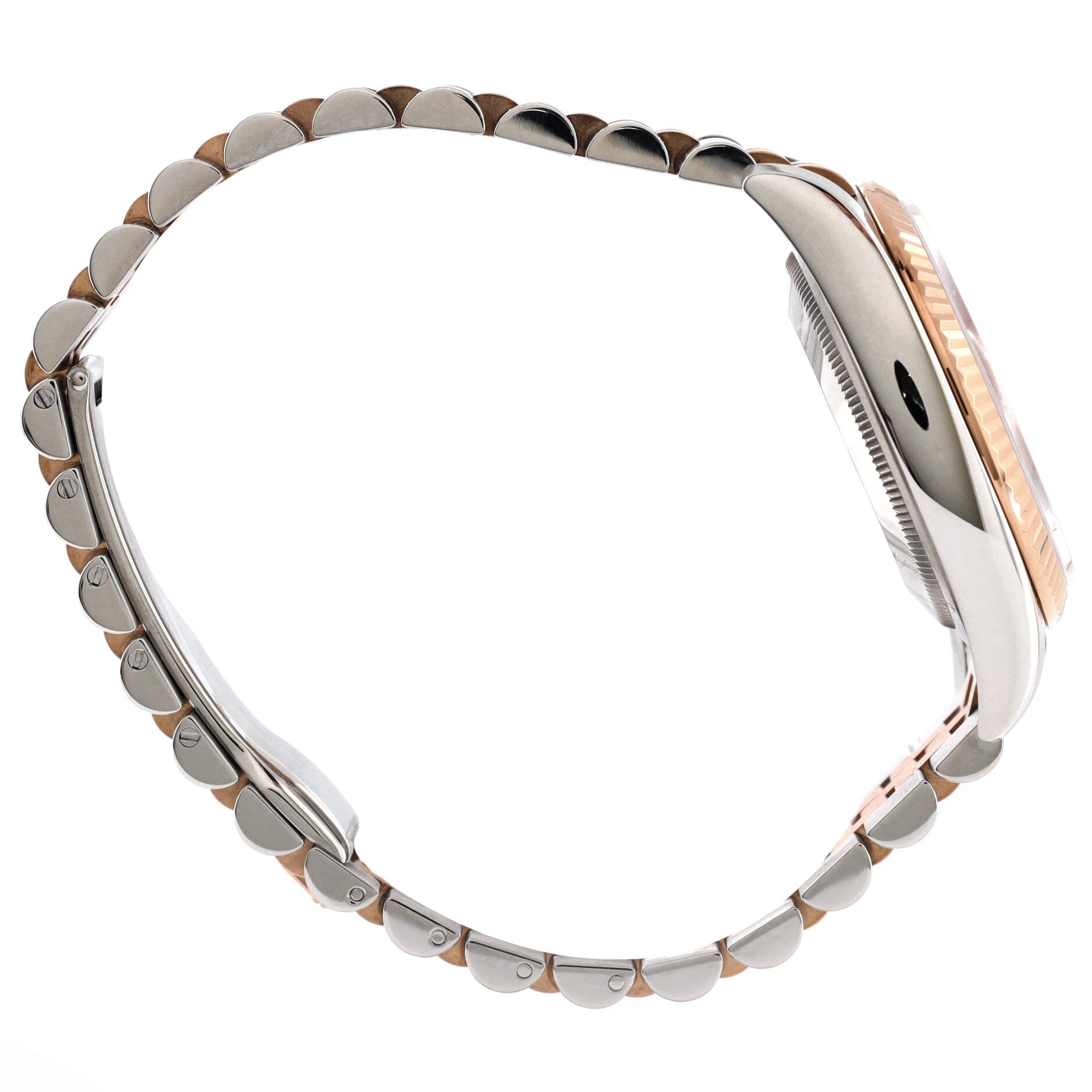 Oyster Perpetual Datejust Automatic Watch Stainless Steel and Rose Gold 36