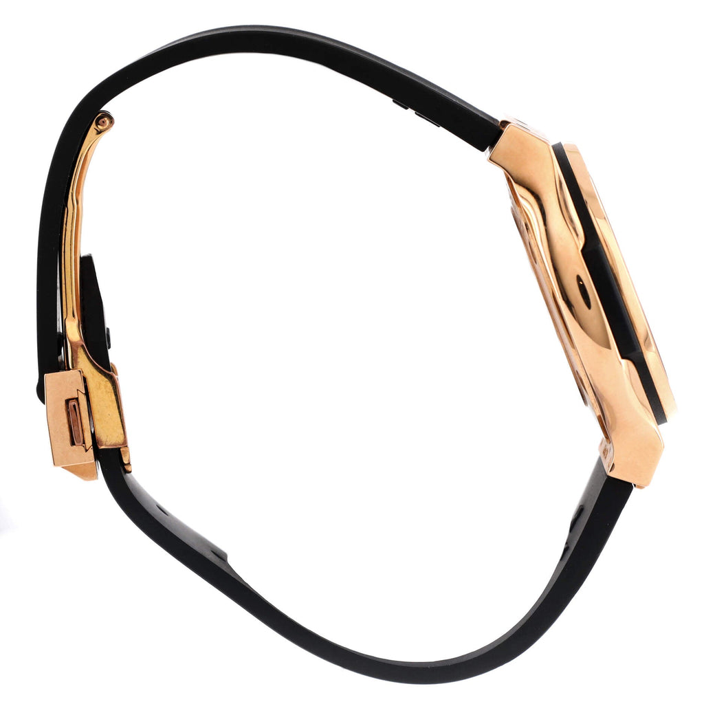 Classic Fusion Quartz Watch Rose Gold and Rubber 33