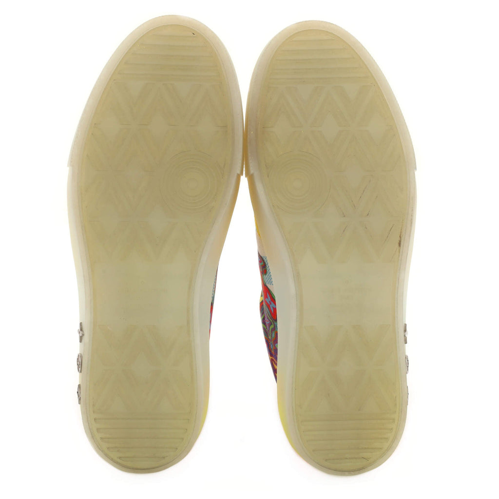 Men's LV Ollie Sneakers Limited Edition Psychedelic Monogram Canvas and Leather