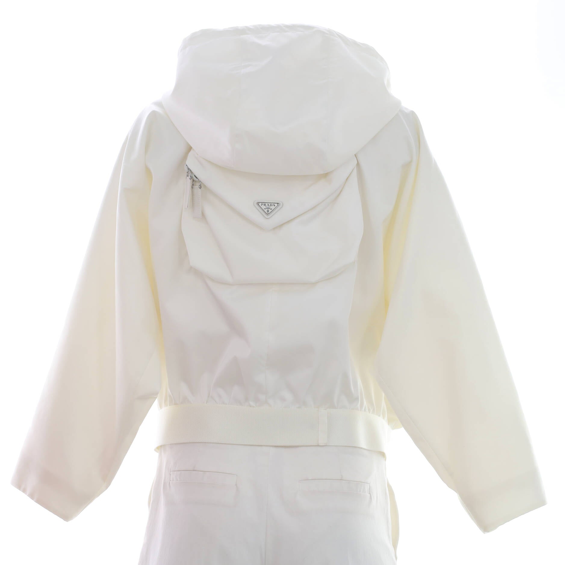 Women's Peter de Potter Blouson Jacket Printed Re-Nylon Gabardine