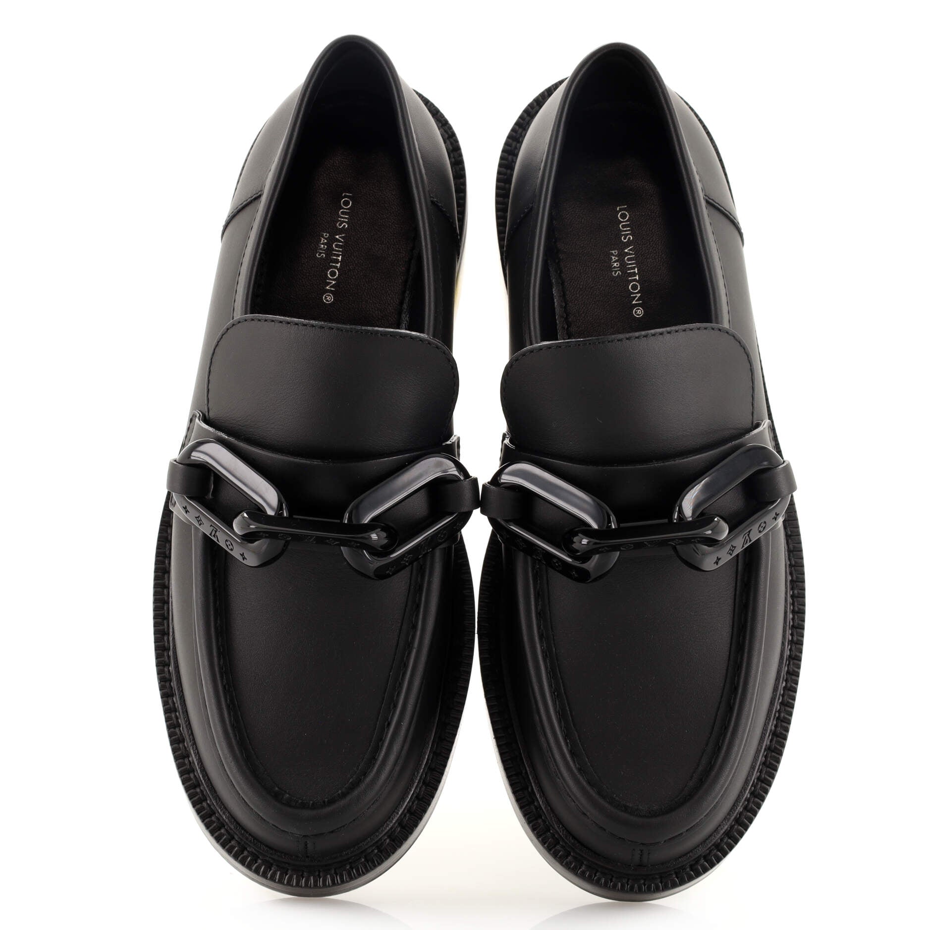 Women's Academy Chain Loafer Leather