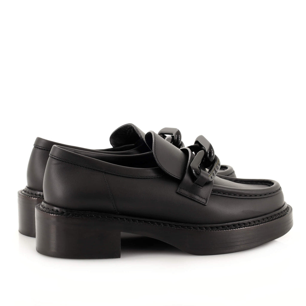 Women's Academy Chain Loafer Leather