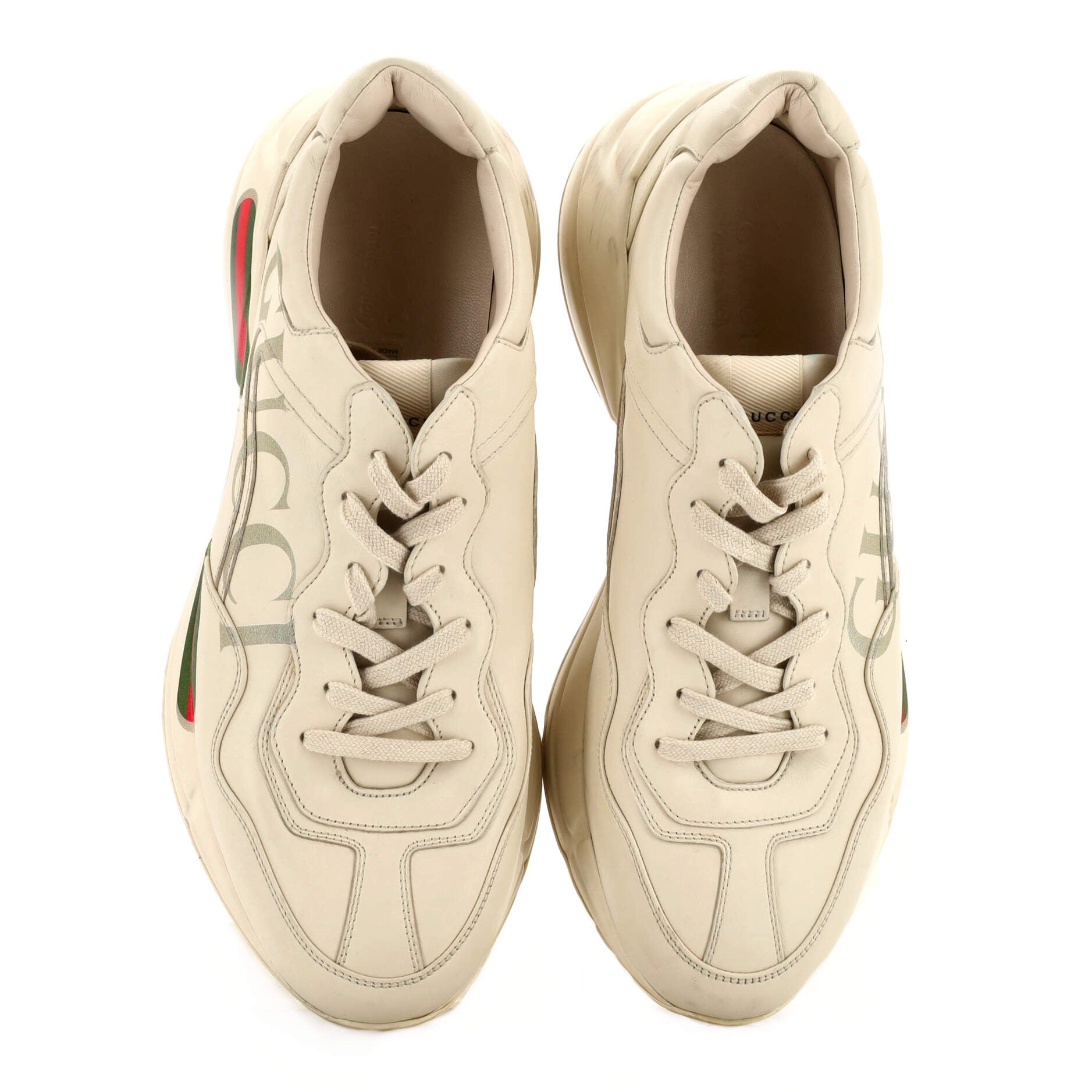 Rhyton Sneakers Printed Leather