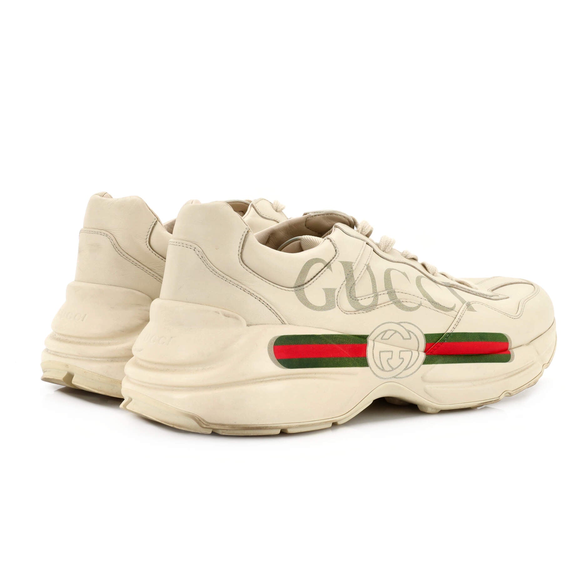 Rhyton Sneakers Printed Leather