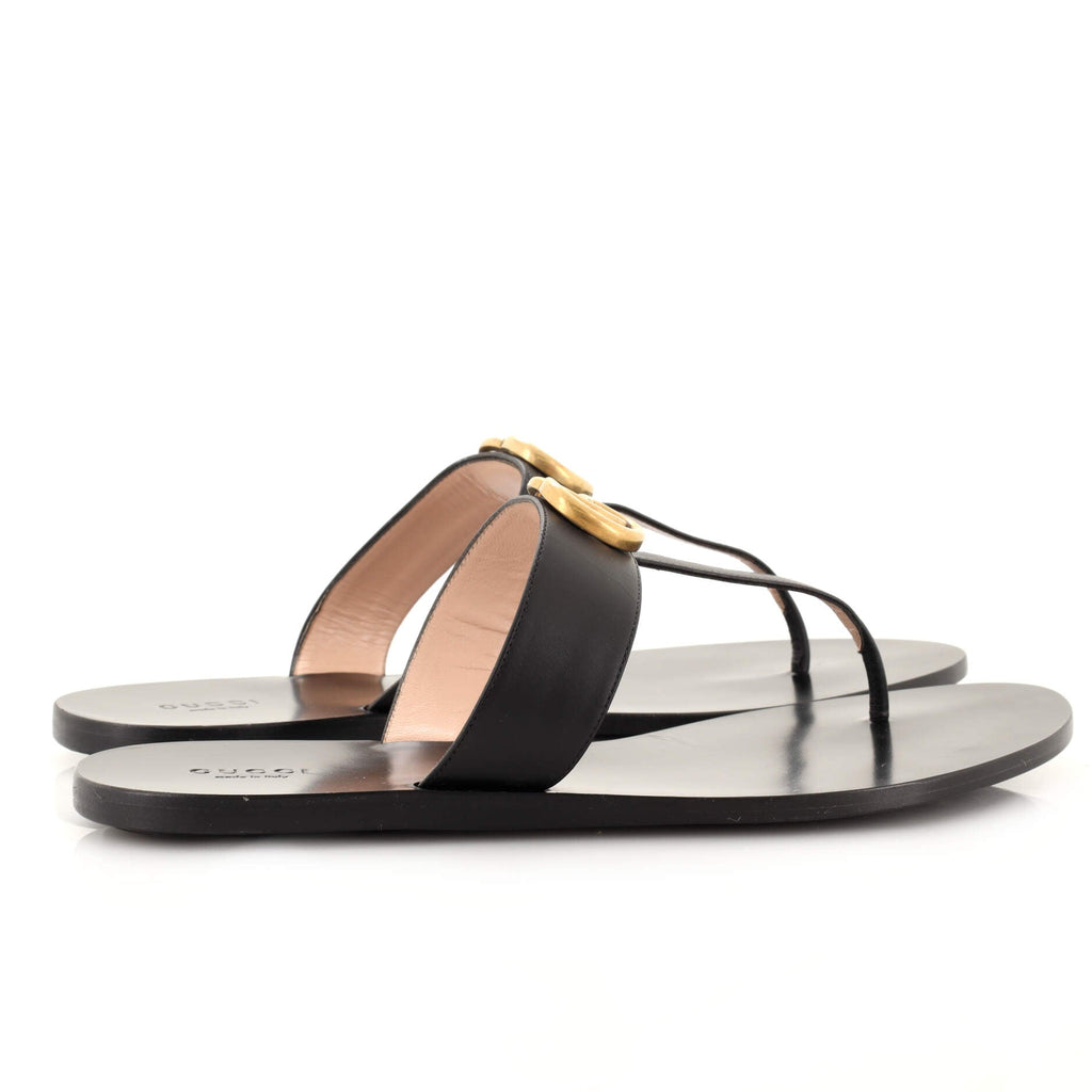 Women's GG Marmont Sandals Leather