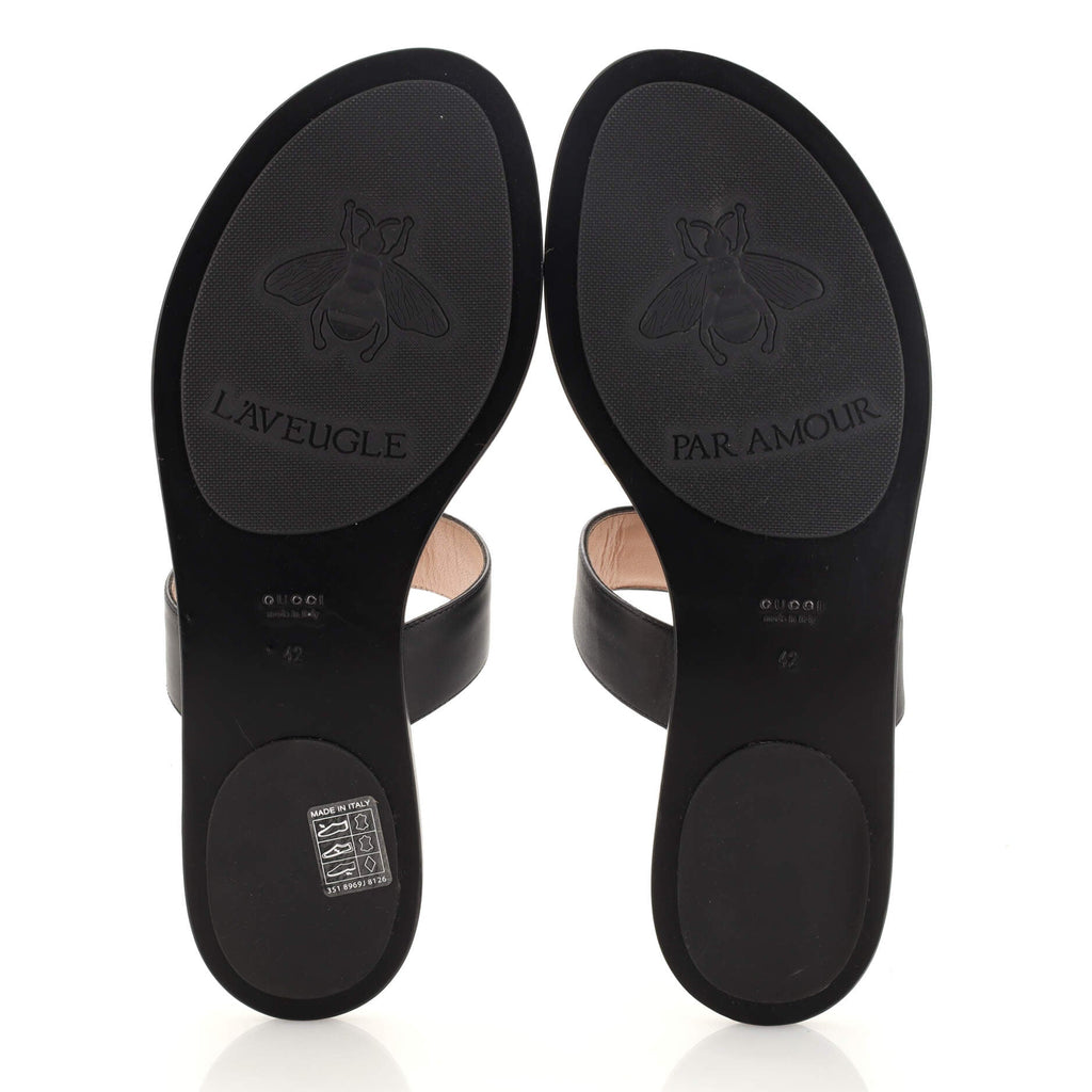 Women's GG Marmont Sandals Leather