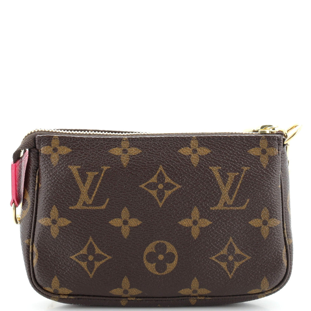 Pochette Accessoires Limited Edition Vivienne Xmas Monogram Canvas Mini