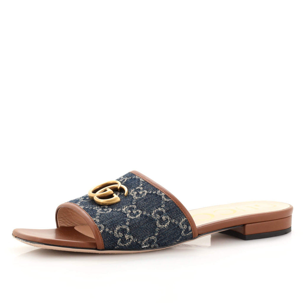 Women's Jolie Slide Sandals GG Denim