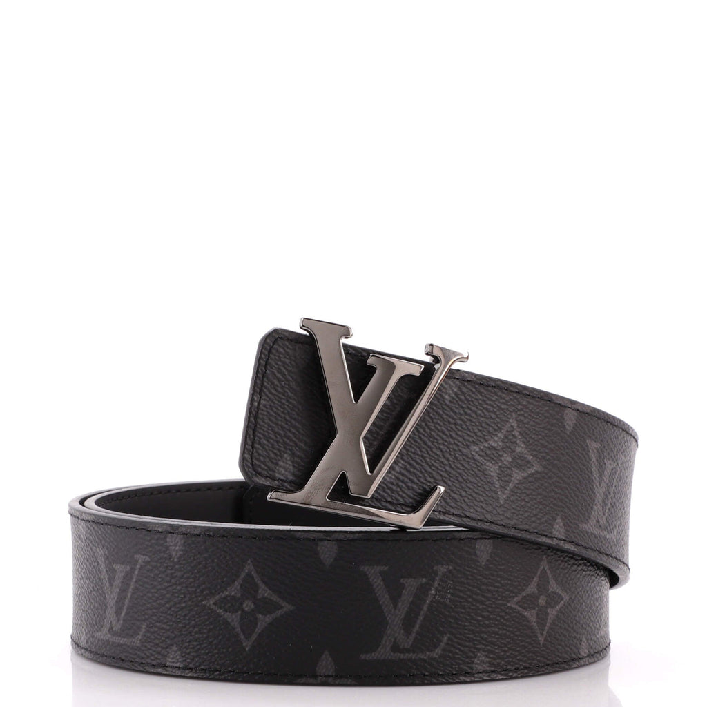 LV Initiales Reversible Belt Monogram Canvas and Leather Wide 100