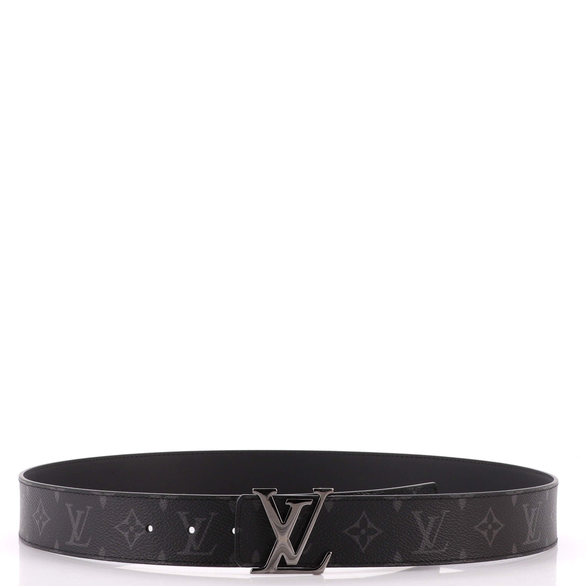LV Initiales Reversible Belt Monogram Canvas and Leather Wide 100