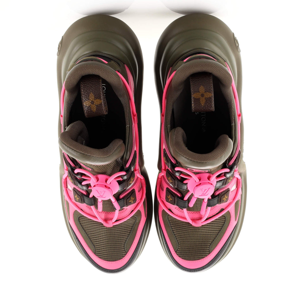 Women's LV Archlight Sneakers Fabric and Leather