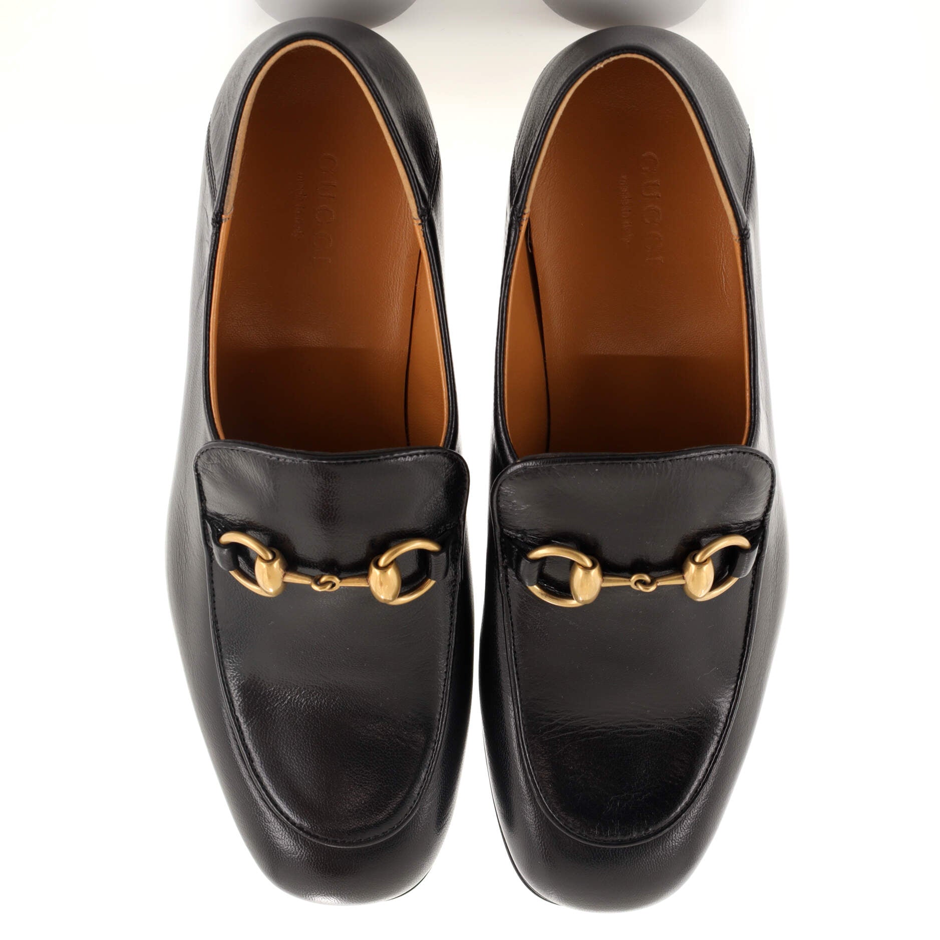 Women's Horsebit Mid-Heel Loafers Leather