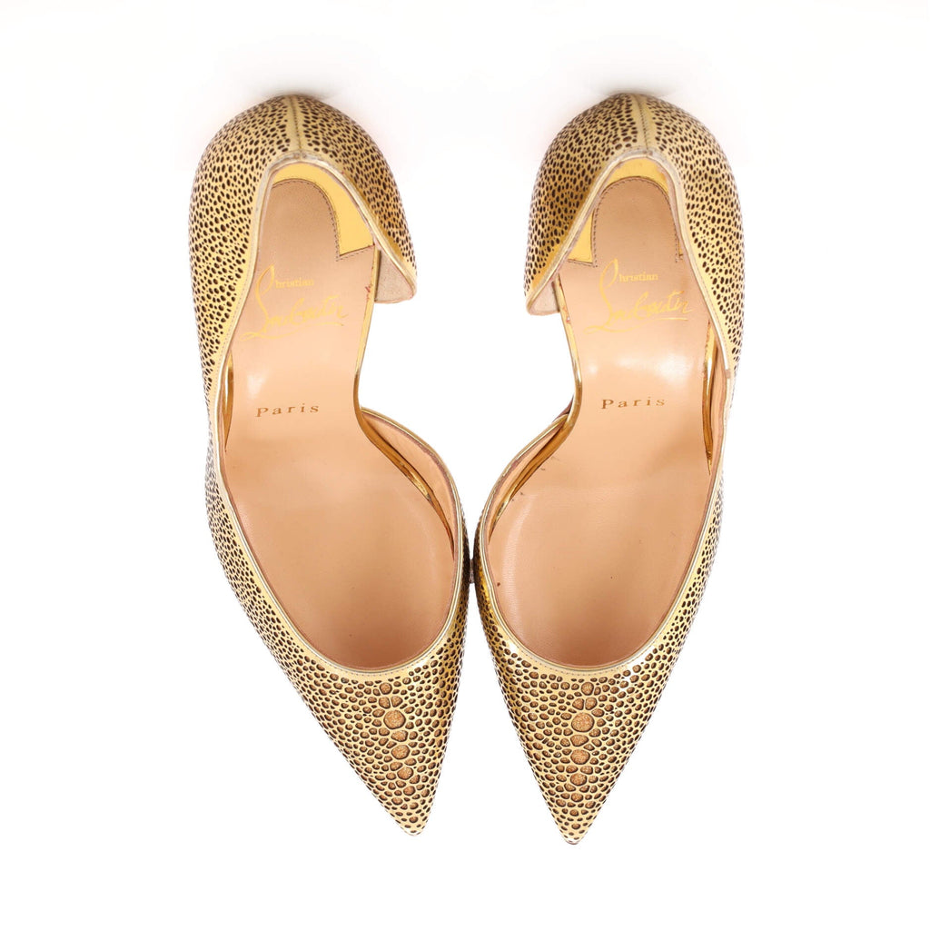 Women's Galupump Pumps Perforated Leather 100