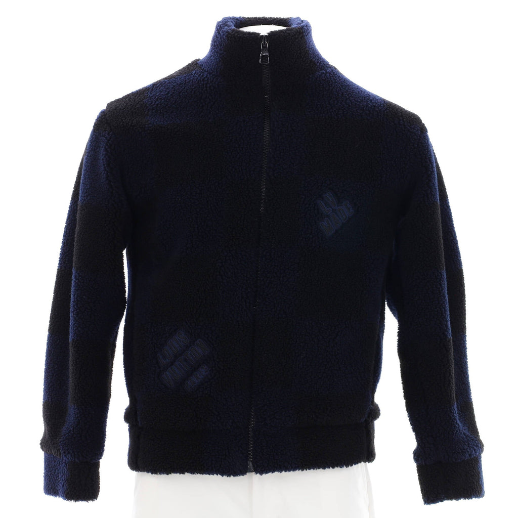Men's Nigo Blouson Damier Polyester Fleece