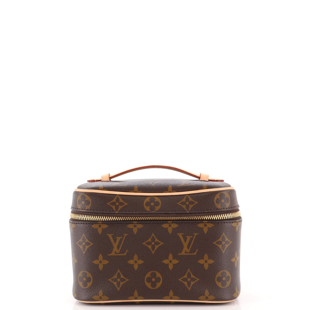 Nice Vanity Case Monogram Canvas Mini