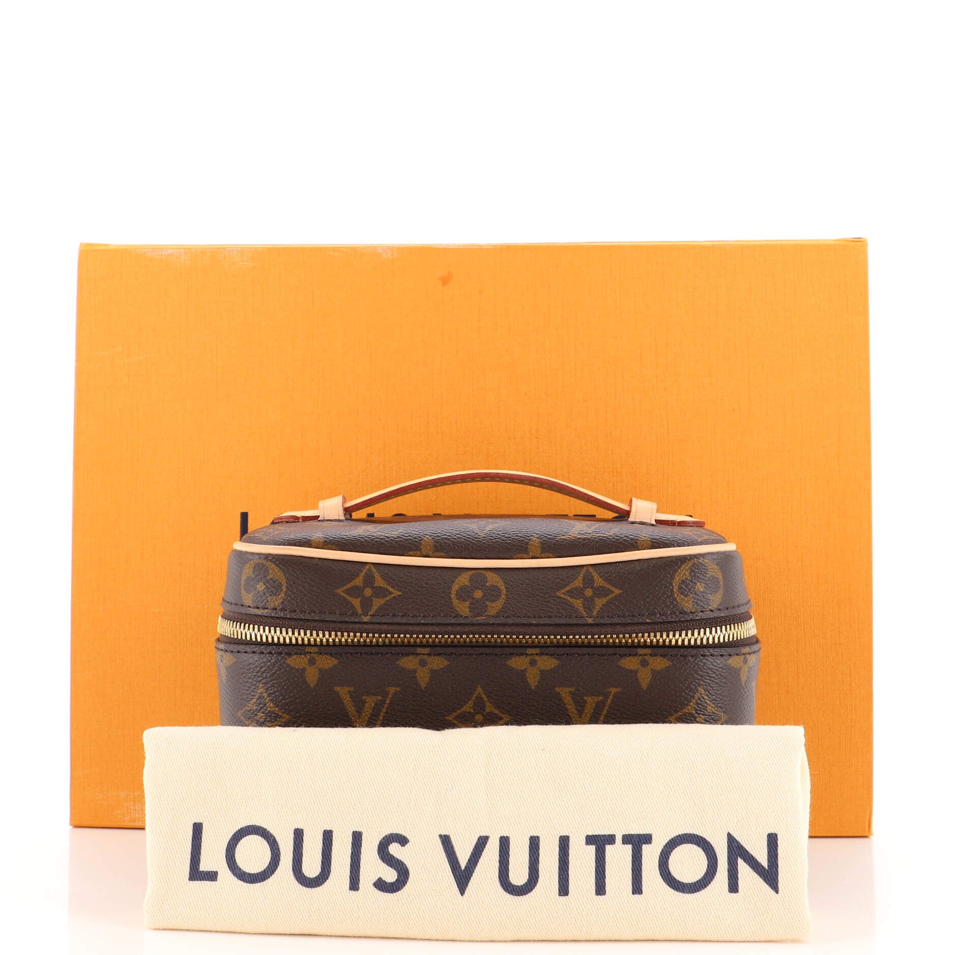 Nice Vanity Case Monogram Canvas Mini