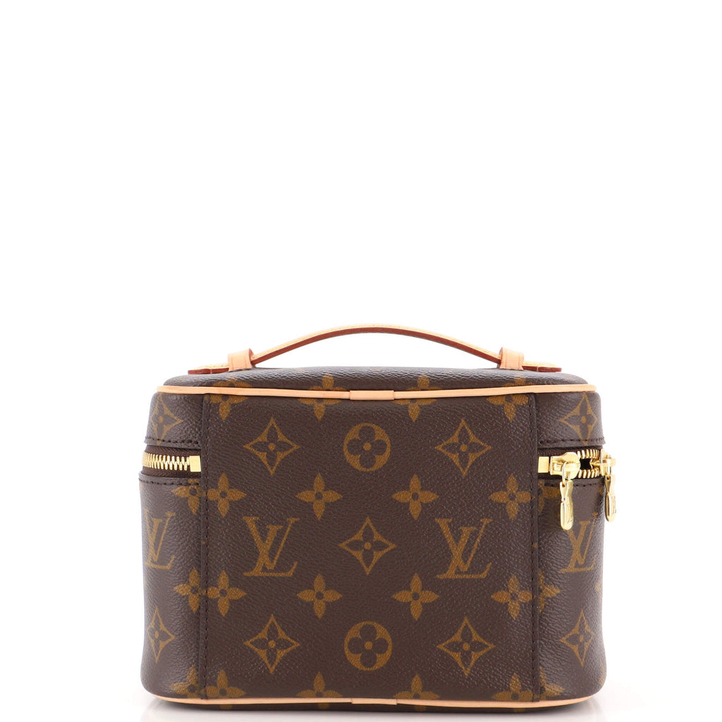 Nice Vanity Case Monogram Canvas Mini