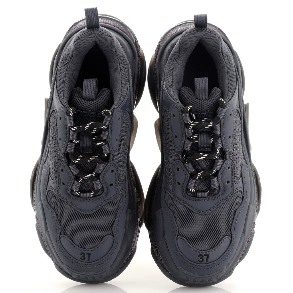 Women's Triple S Sneakers Fabric and Mesh with Leather