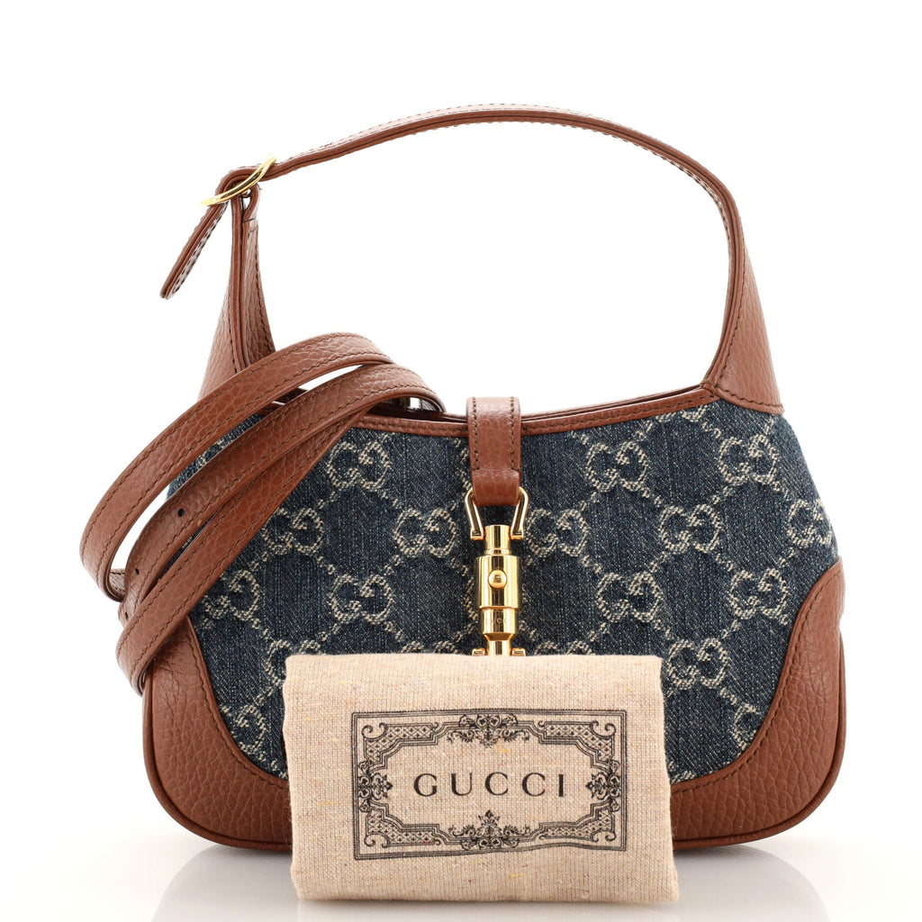 Jackie 1961 Hobo GG Denim Mini