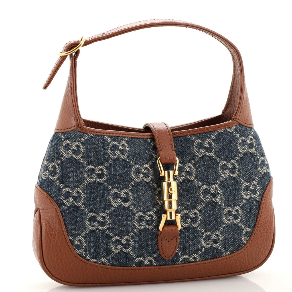 Jackie 1961 Hobo GG Denim Mini