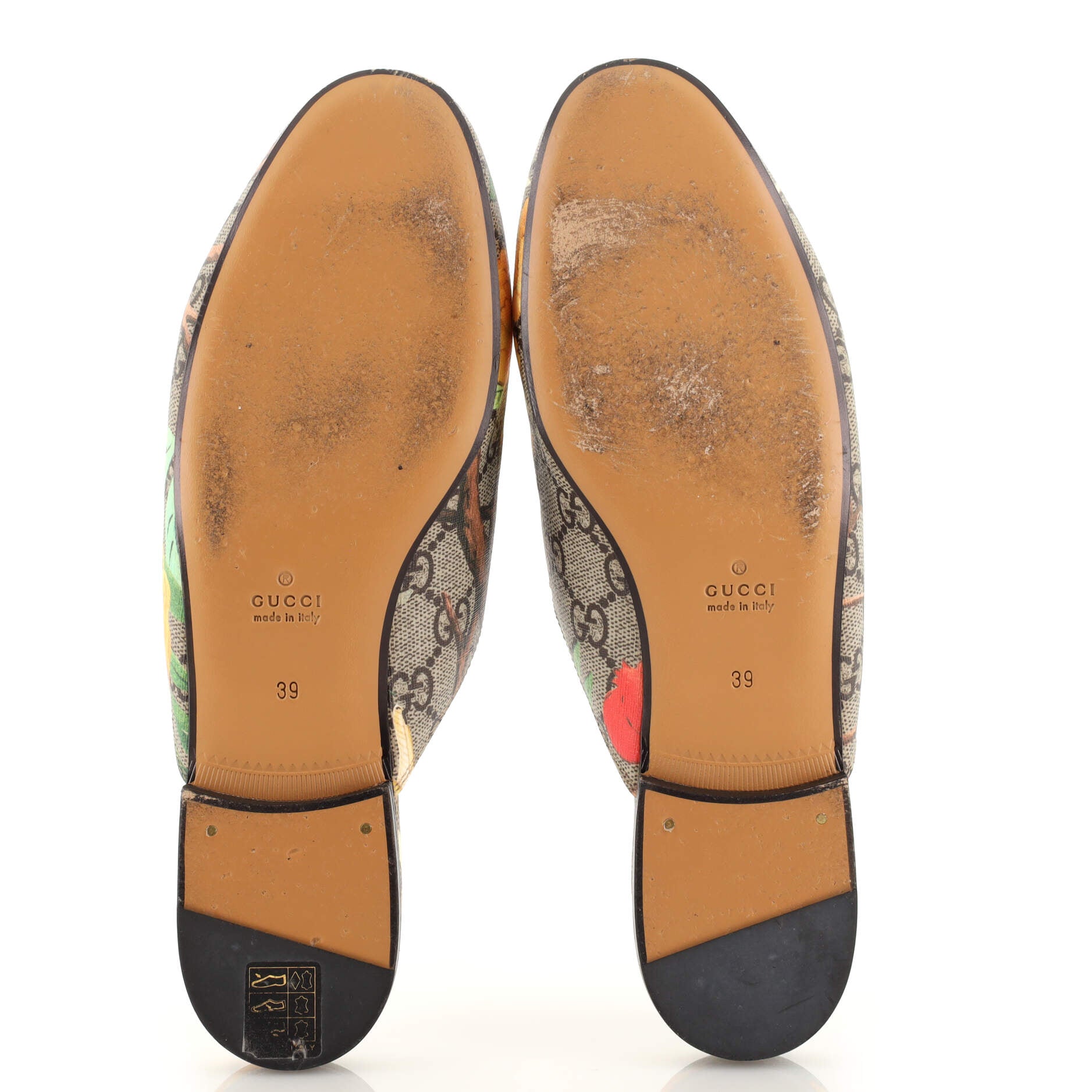 Women's Princetown Mules Printed GG Coated Canvas