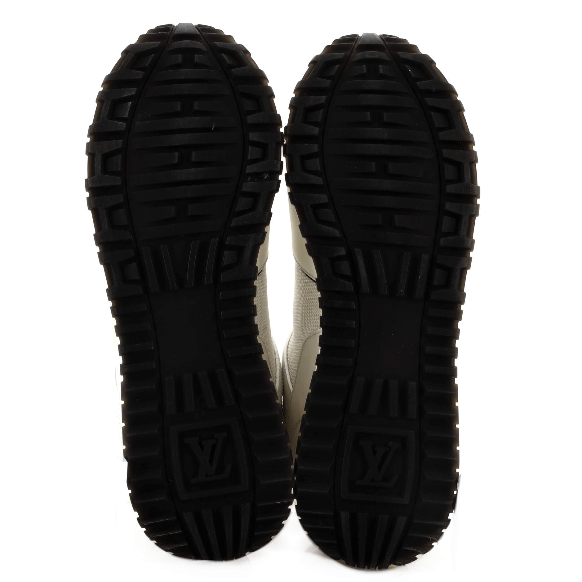 Women's Run Away Sneakers Mesh with Monogram Canvas and Leather