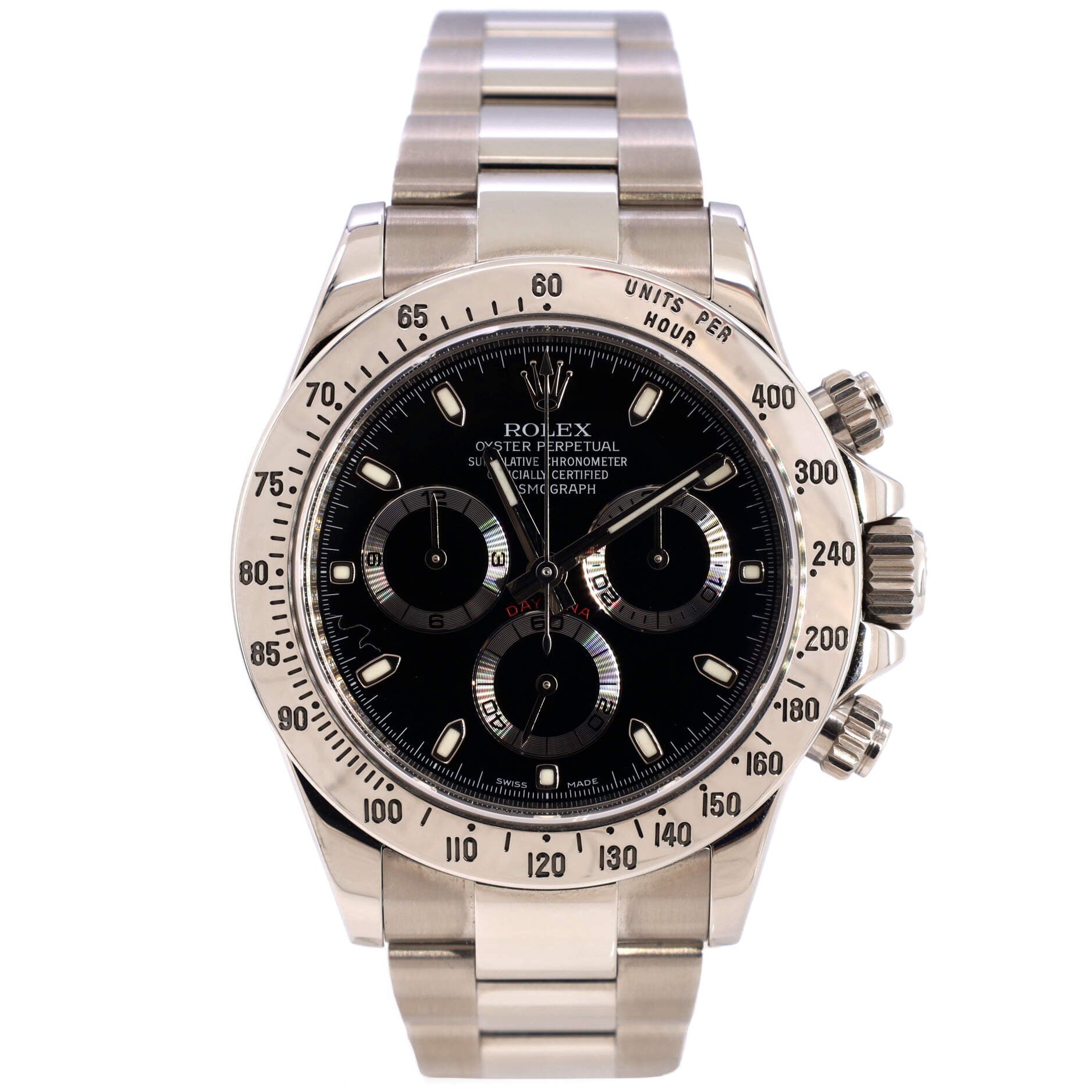 Oyster Perpetual Cosmograph Daytona Automatic Watch Stainless Steel 40
