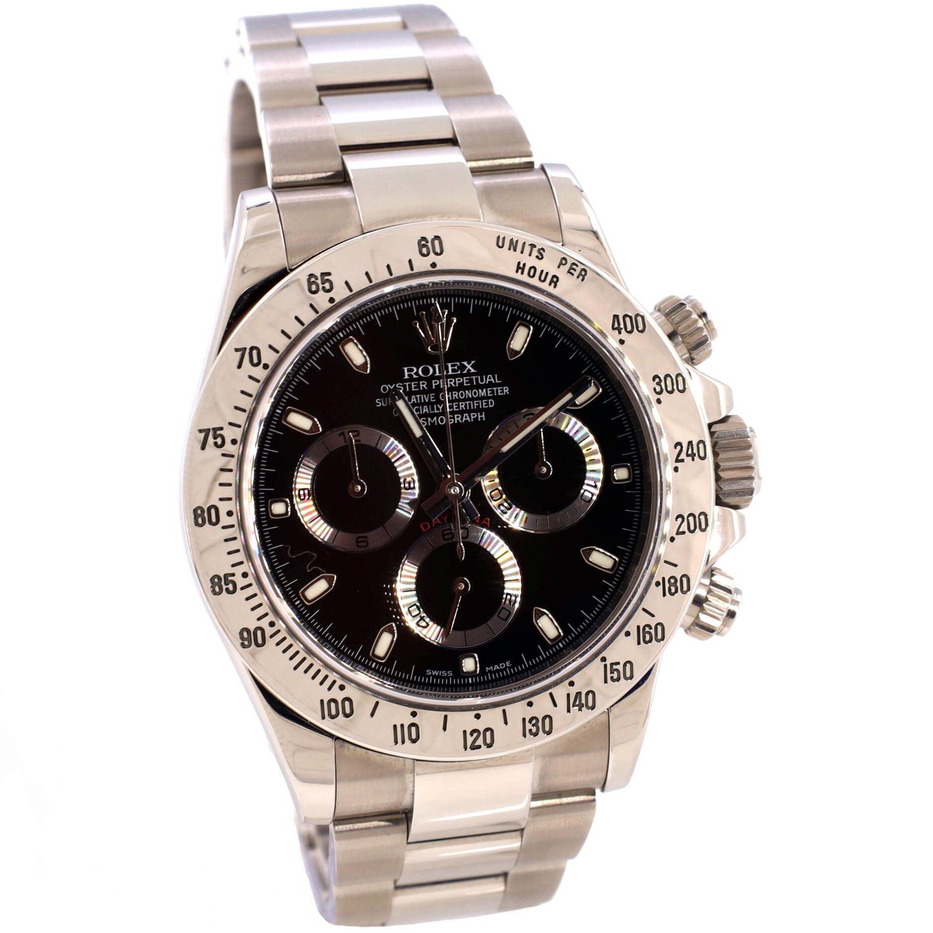 Oyster Perpetual Cosmograph Daytona Automatic Watch Stainless Steel 40