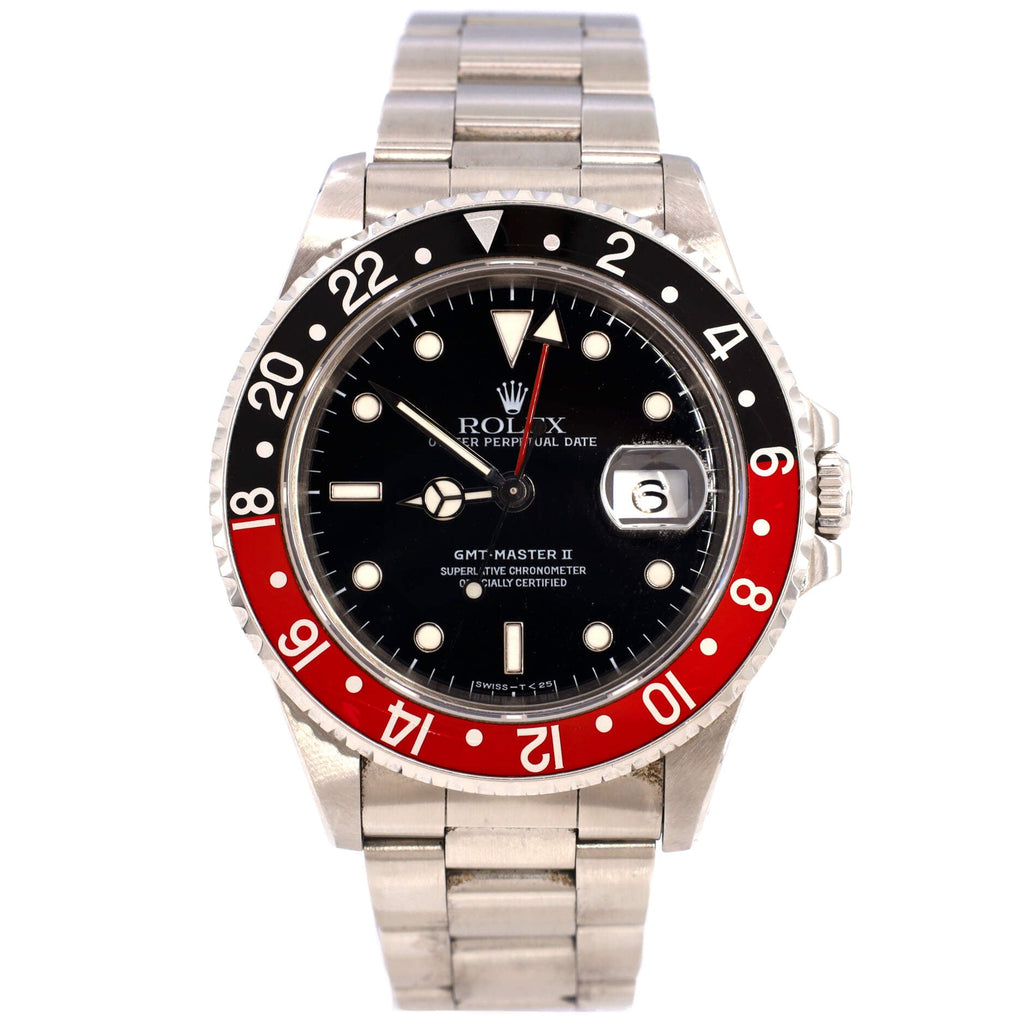 Oyster Perpetual Date GMT-Master II Coke Automatic Watch Stainless Steel 40