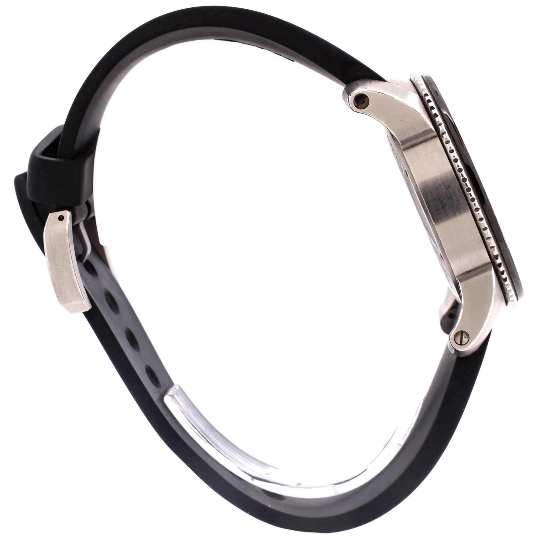 Calibre de Cartier Automatic Watch Stainless Steel and Rubber 41