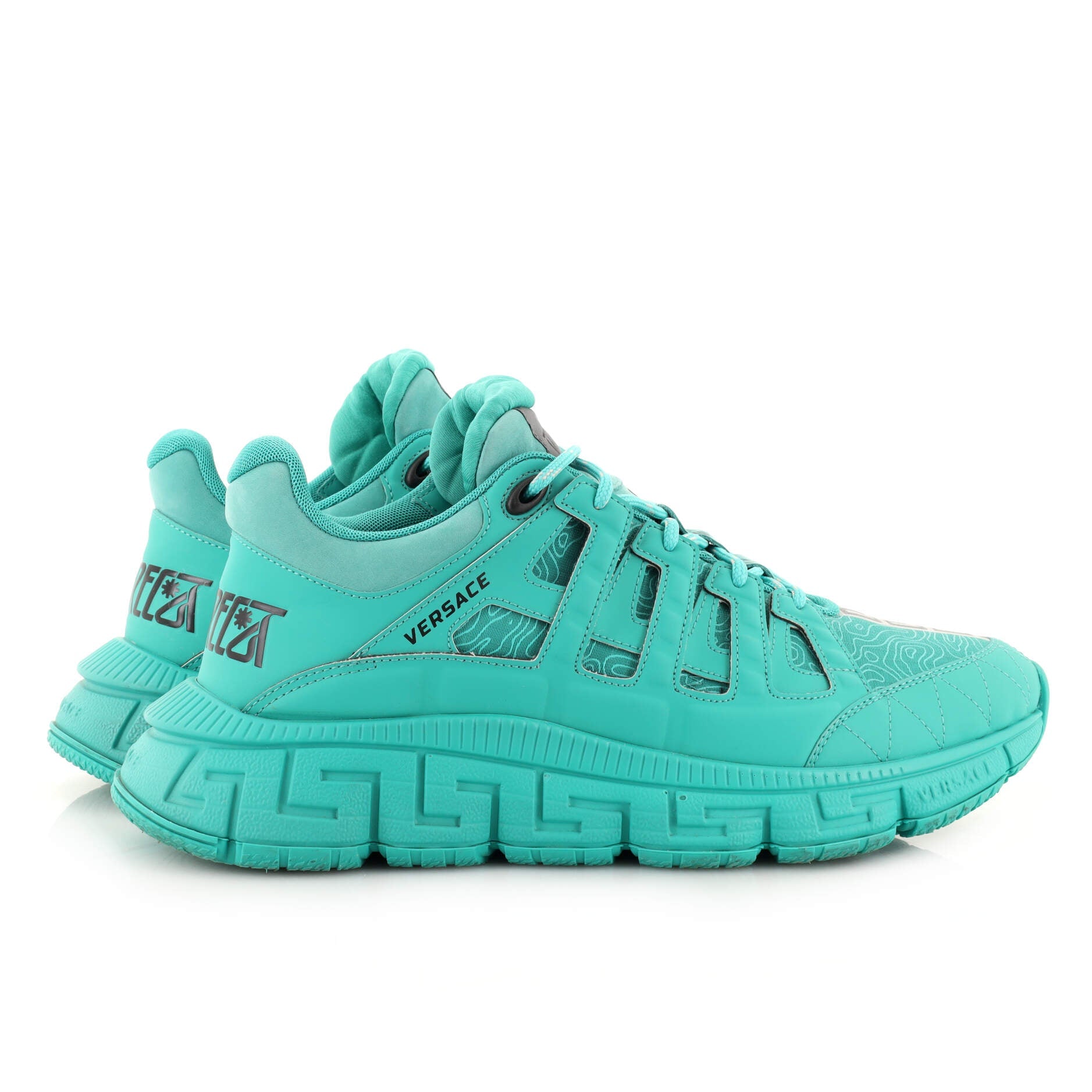 Trigreca Sneakers Printed Nylon with Leather