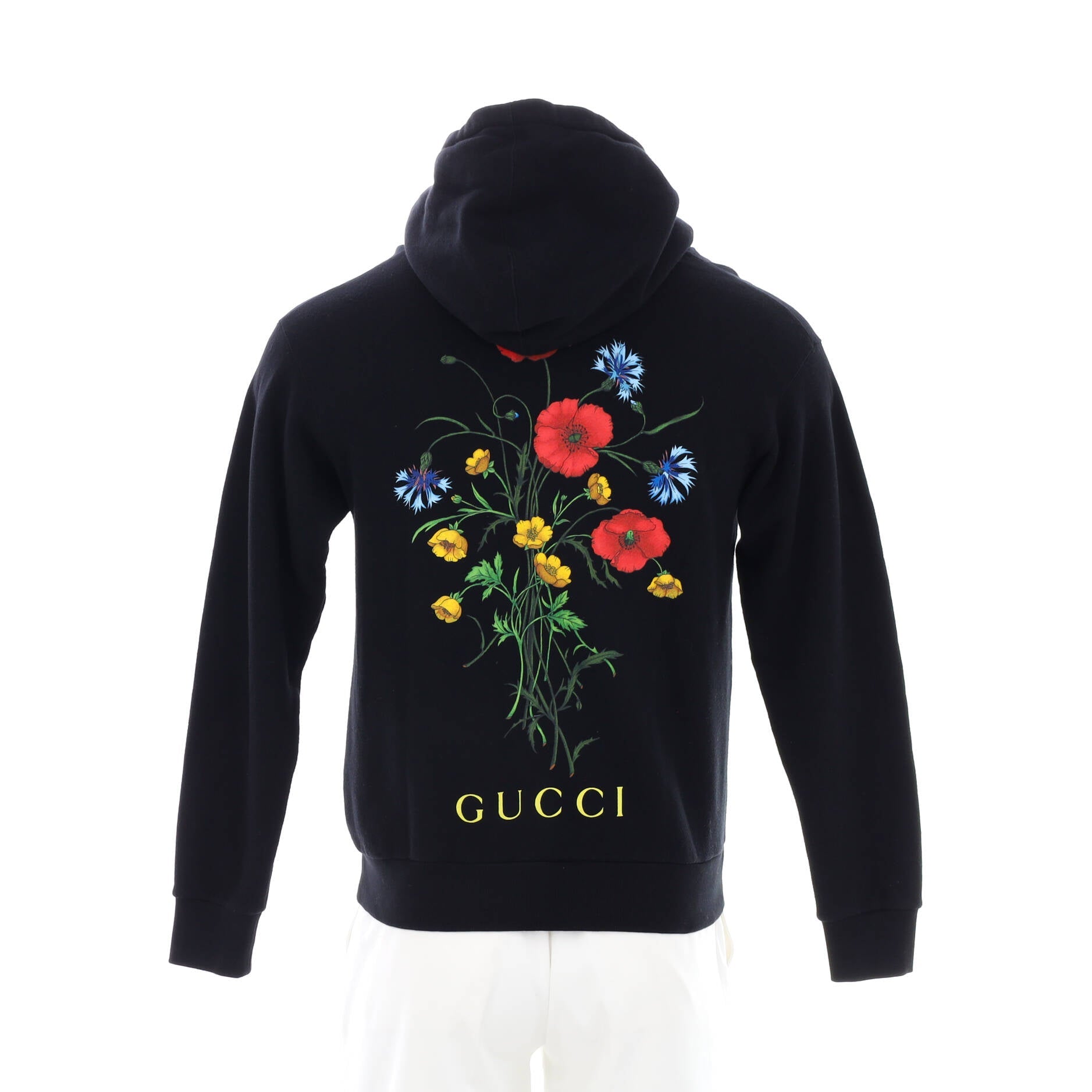 Men's Chateau Marmont Hollywood Graphic Hoodie Printed Cotton