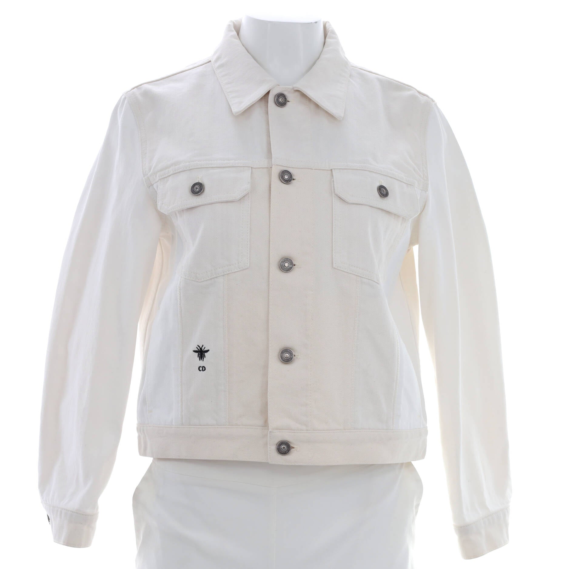Women's CD Bee Button Up Jacket Denim