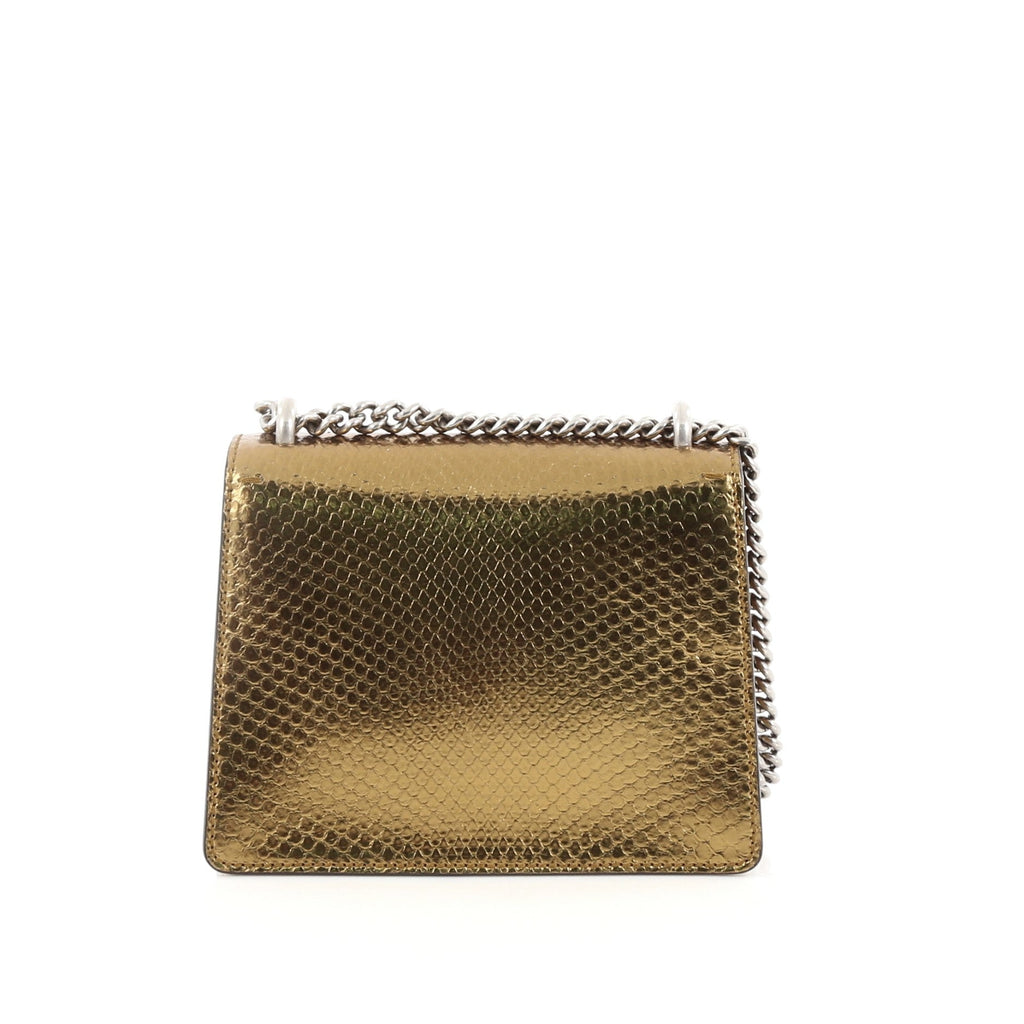 Dionysus Handbag Python with Embellished Detail Mini
