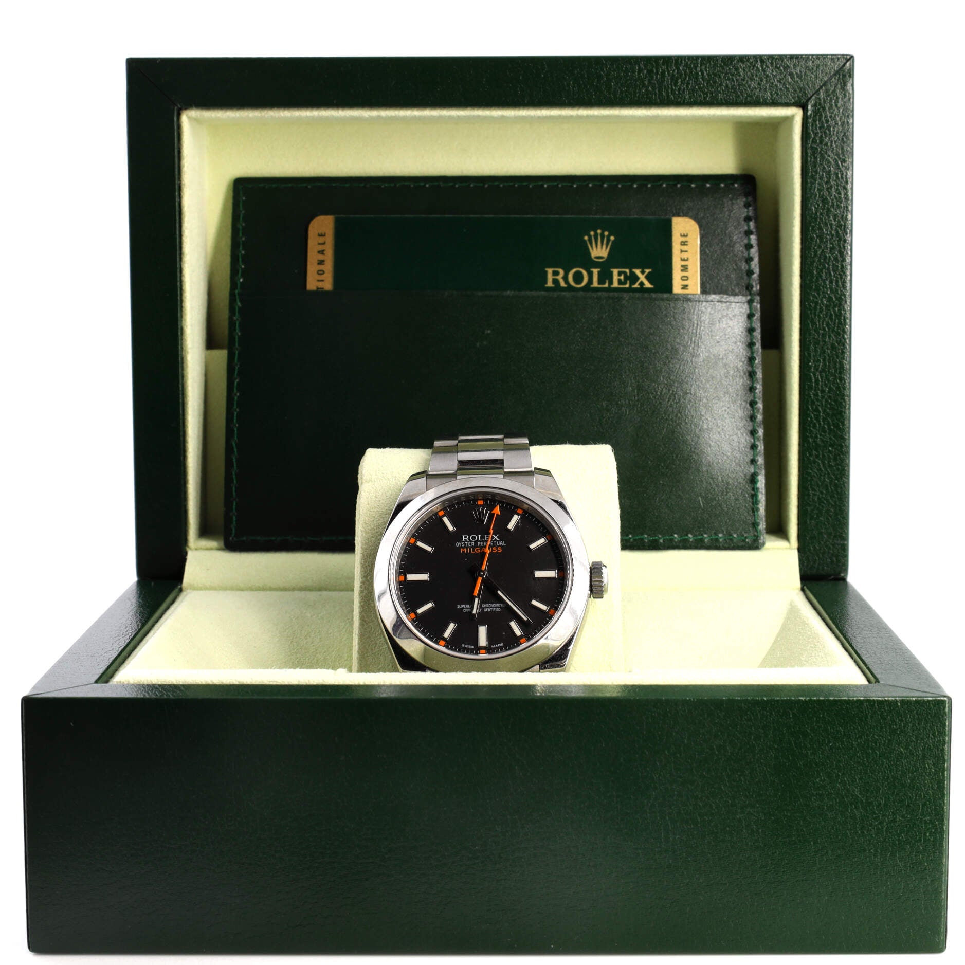 Oyster Perpetual Milgauss Automatic Watch Stainless Steel 40