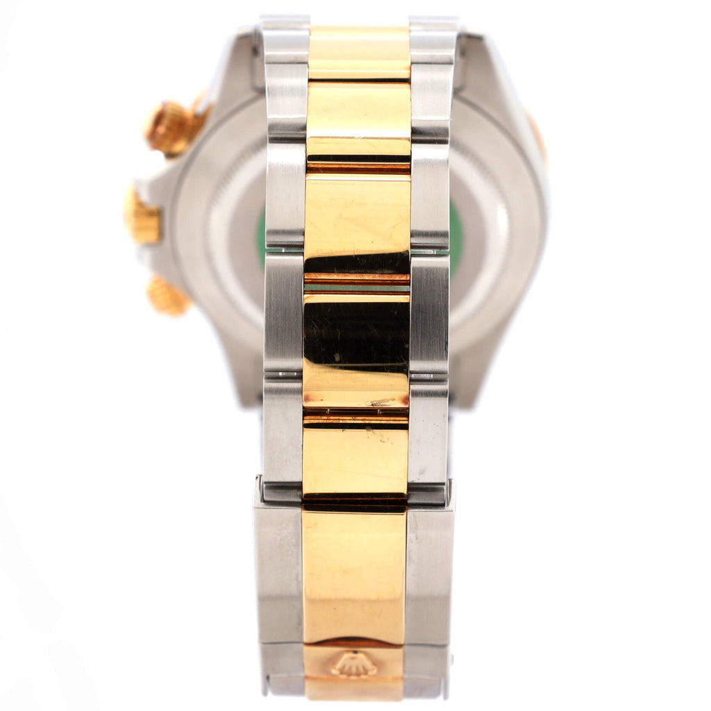 Oyster Perpetual Cosmograph Daytona Automatic Watch Stainless Steel and Yellow Gold with Diamond Markers 40