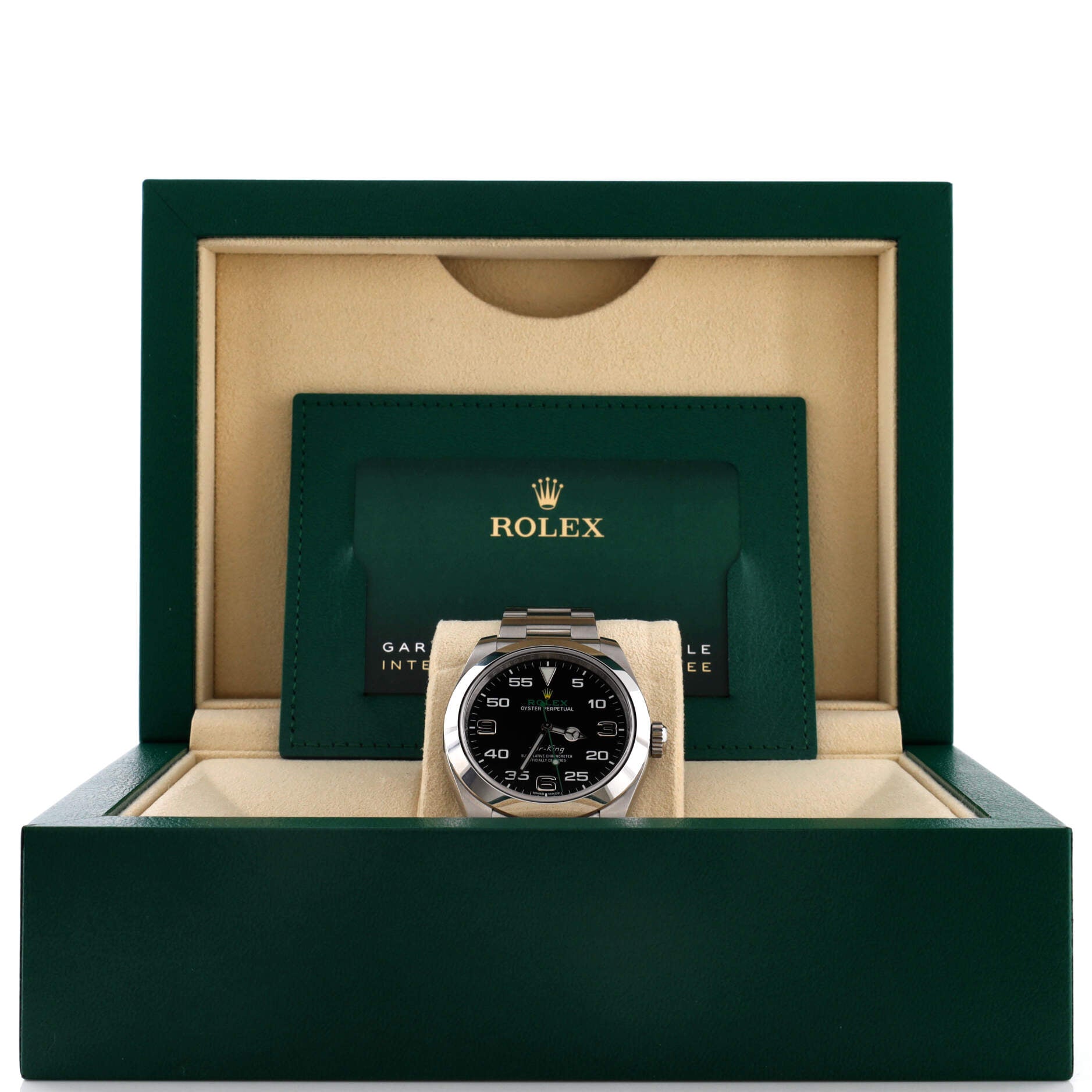 Air King Oyster Perpetual Chronometer Automatic Watch Stainless Steel 40